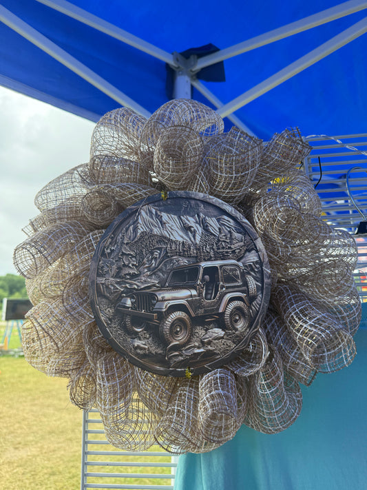 Jeep Wreath